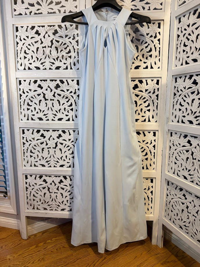 Calvin Klein Elegant Sleeveless Light Blue Pantsuit Sz 10