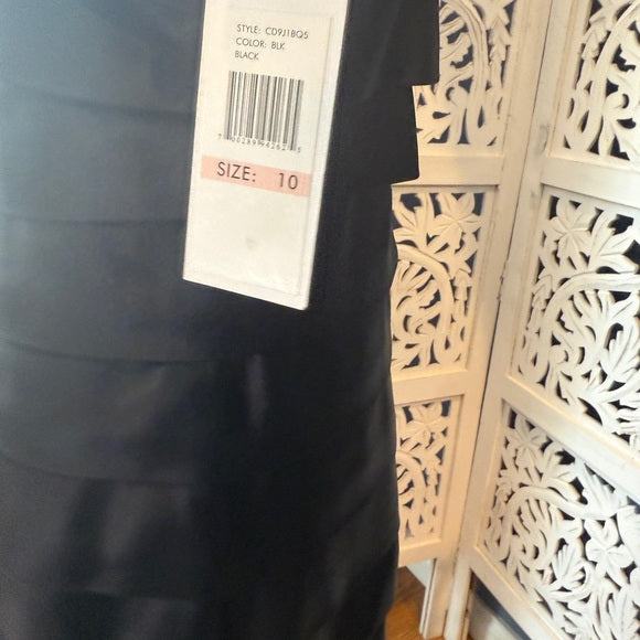 Calvin Klein Black Strapless Dress NWT Sz 10