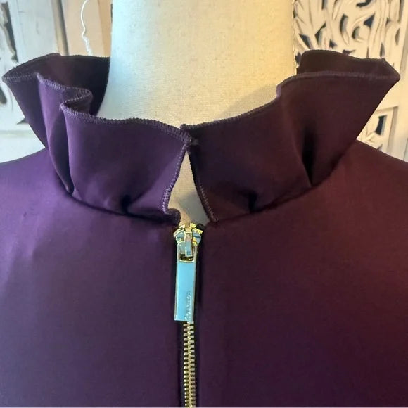 Calvin Klein Purple Midi Dress NWT Sz 4