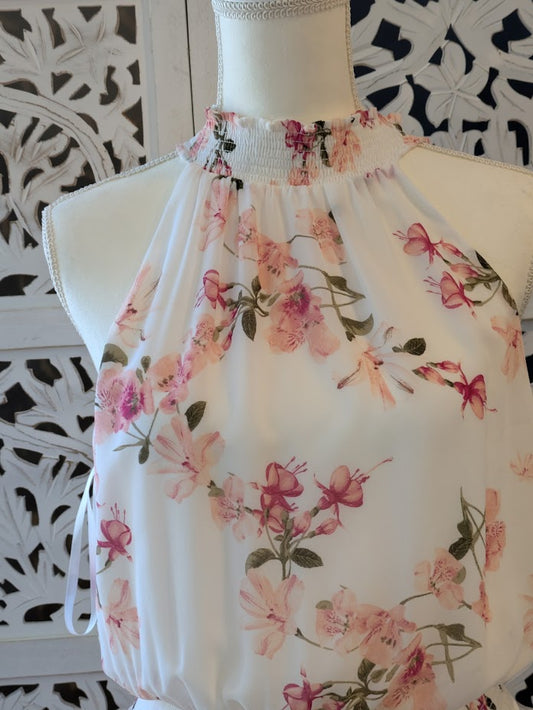 White House Black Market Elegant Floral Dress - NWT Sz 10