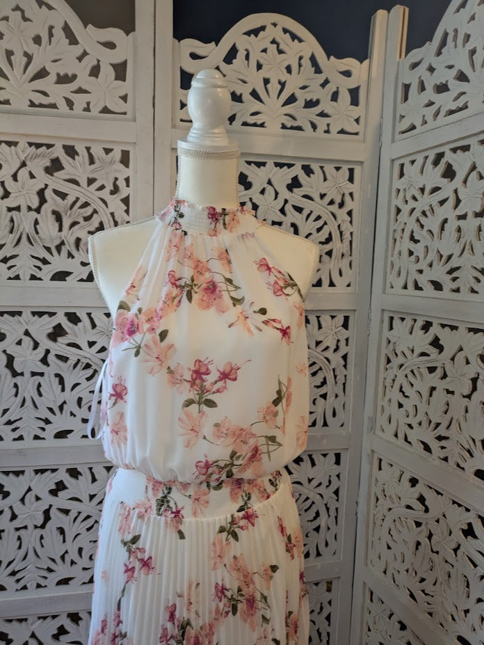 White House Black Market Elegant Floral Dress - NWT Sz 10