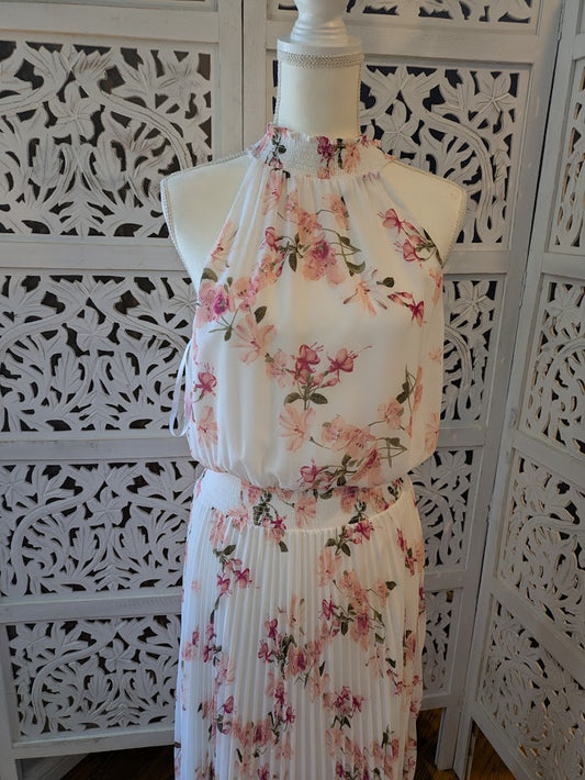 White House Black Market Elegant Floral Dress - NWT Sz 10