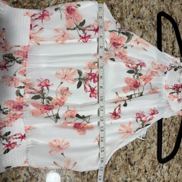 White House Black Market Elegant Floral Dress NWT Sz 10