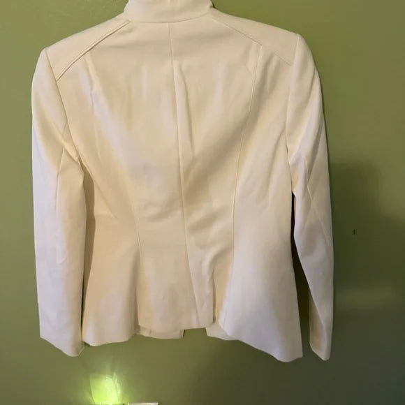 White House Black Market Comfort Stretch Safari Women's Jacket - NWT Sz 6
