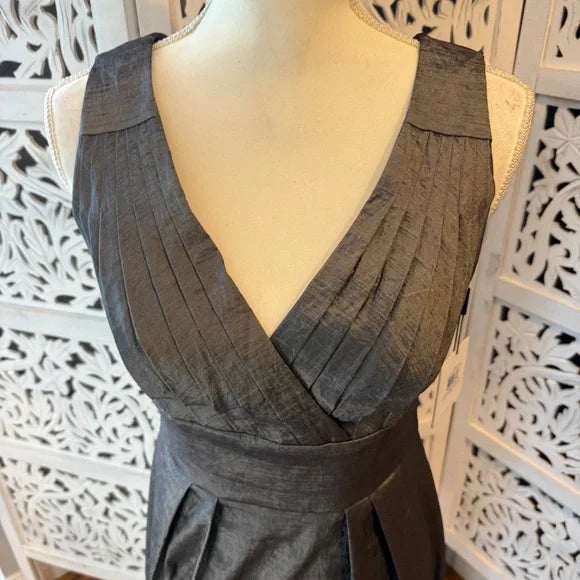 Calvin Klein Charcoal Midi Dress NWT Sz 6